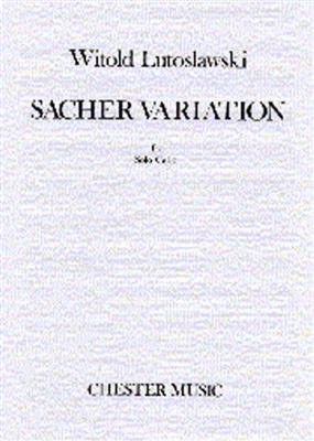 Witold Lutoslawski: Sacher Variation For Solo Cello: Cello Solo