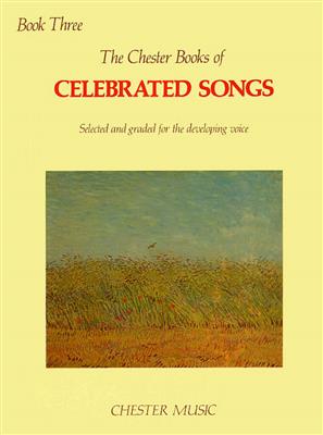 The Chester Book Of Celebrated Songs - Book Three: Gesang mit Klavier