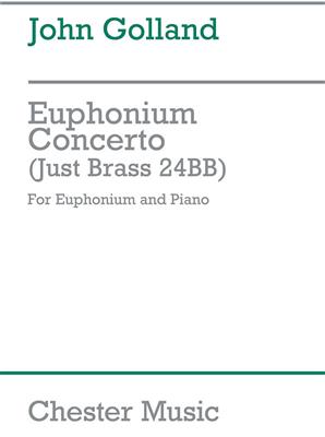 John Golland: Concert Euphonium: Bariton oder Euphonium mit Begleitung