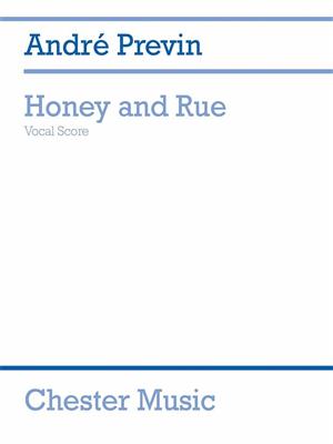 André Previn: Honey And Rue: Gesang mit Klavier