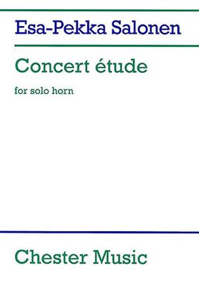 Esa-Pekka Salonen: Concert Etude For Solo Horn: Horn Solo