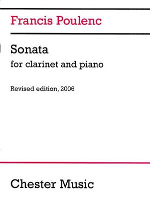 Francis Poulenc: Clarinet Sonata: Klarinette Solo
