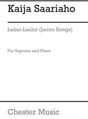 Leinolaulut (Leino Songs): Gesang mit Klavier