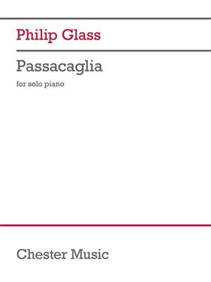 Philip Glass: Passacaglia: Klavier Solo