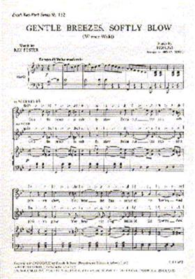 Johann Strauss Jr.: Gentle Breezes, Softly Blow: Frauenchor mit Klavier/Orgel