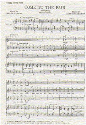 Martin Easthope: Come To The Fair In G Major: Frauenchor mit Klavier/Orgel