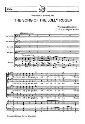 C.F. Chudleigh Candish: The Song of the jolly Roger: Männerchor mit Klavier/Orgel