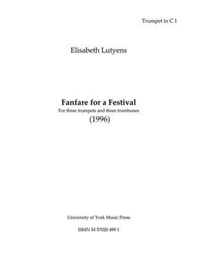 Elisabeth Lutyens: Fanfare For A Festival: Trompete Ensemble