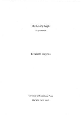 Elisabeth Lutyens: The Living Night Op.156: Sonstige Percussion