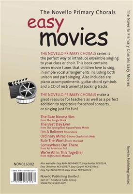 The Novello Primary Chorals: Easy Movies: Gemischter Chor mit Begleitung