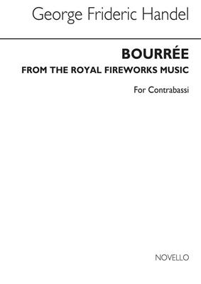 Georg Friedrich Händel: Bourree From The Fireworks Music (Db): Kontrabass Solo