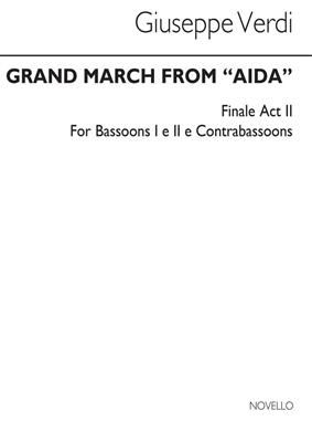 Giuseppe Verdi: Grand March From 'Aida' (Bsn 1 & 2): Fagott Solo