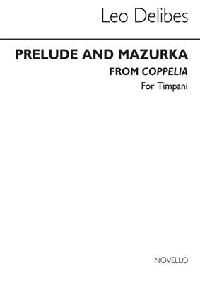 Léo Delibes: Prelude & Mazurka (Cobb) Timp: Pauke