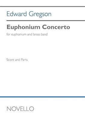 Edward Gregson: Euphonium Concerto: Brass Band mit Solo