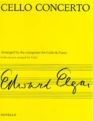 Edward Elgar: Concerto For Cello Op.85: Viola mit Begleitung