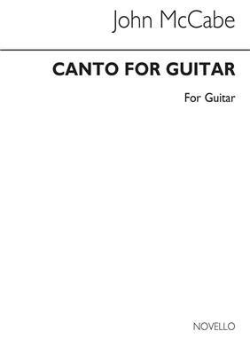 John McCabe: Canto: Gitarre Solo