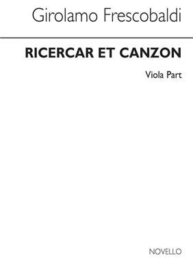 Girolamo Frescobaldi: Ricercar Et Canzon - Viola: Viola Solo