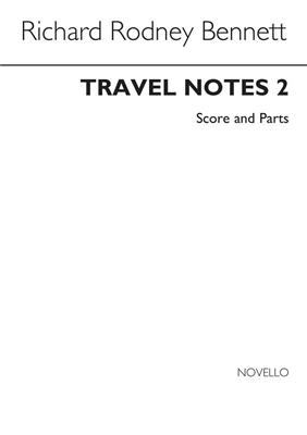 Richard Rodney Bennett: Travel Notes for Woodwind Quartet - Book 2: Bläserensemble