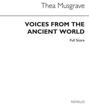 Thea Musgrave: Voice From The Ancient World: Orchester