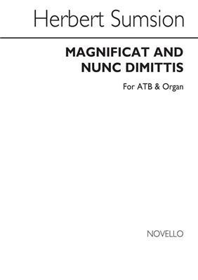 Herbert Sumsion: Magnificat And Nunc Dimittis In G (ATB): Männerchor mit Klavier/Orgel