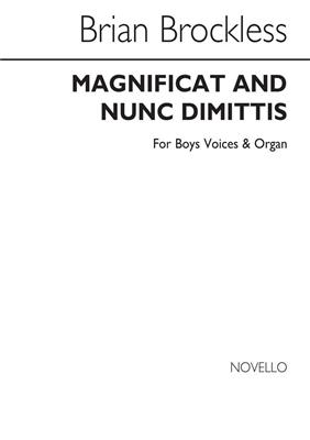 Brian Brockless: Magnificat And Nunc Dimittis: Frauenchor mit Klavier/Orgel
