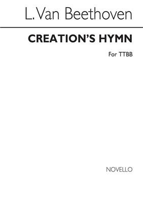 Ludwig van Beethoven: Creation's Hymn (TTBB): Männerchor mit Begleitung