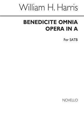 Sir William Henry Harris: Benedicite Omnia Opera: Gemischter Chor mit Begleitung