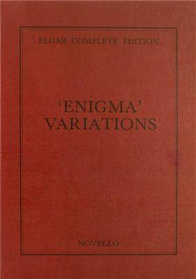 Edward Elgar: Enigma Variations Complete Edition (Paper): Orchester