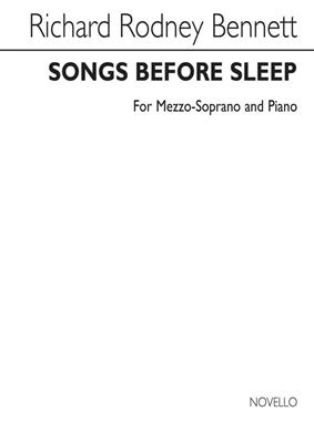 Richard Rodney Bennett: Songs Before Sleep (Mezzo-Soprano): Gesang mit Klavier
