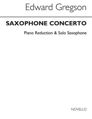 Edward Gregson: Saxophone Concerto (Piano Reduction): Orchester mit Solo