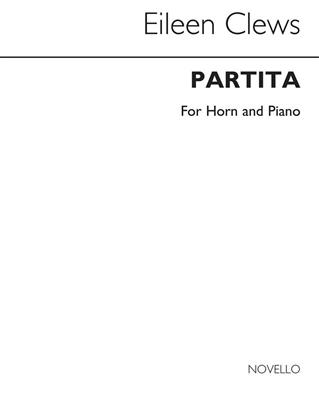 Eileen Clews: Partita For Horn and Piano: Horn mit Begleitung