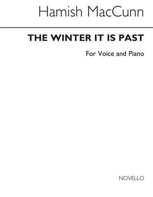 Hamish MacCunn: The Winter It Is Past (Low Voice): Gesang mit Klavier
