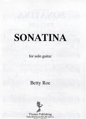 Betty Roe: Sonatina: Gitarre Solo