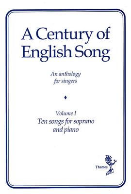 A Century Of English Song - Volume I: Gesang mit Klavier