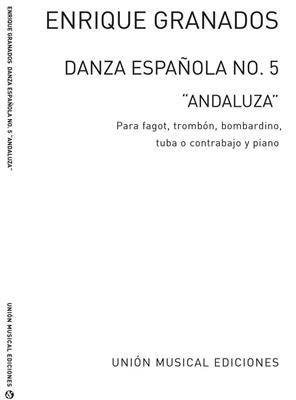 Danza Espanola No.5 Andaluza (Amaz): Fagott mit Begleitung