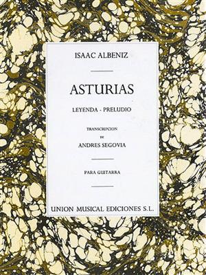 Isaac Albéniz: Albeniz Asturias Preludio (segovia) Guitar: Gitarre Solo
