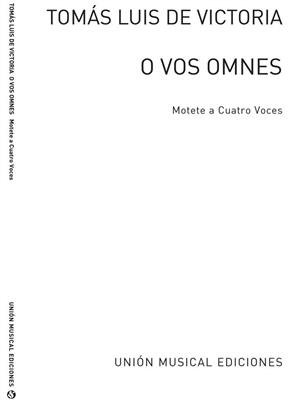 Tomás Luis de Victoria: O Vos Omnes: Gemischter Chor mit Begleitung