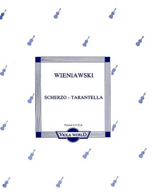 Henryk Wieniawski: Scherzo Tarantella (Viola): (Arr. Alan H. Arnold): Viola mit Begleitung