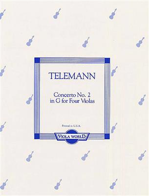 Georg Philipp Telemann: Concerto No.2 In G: Viola Ensemble