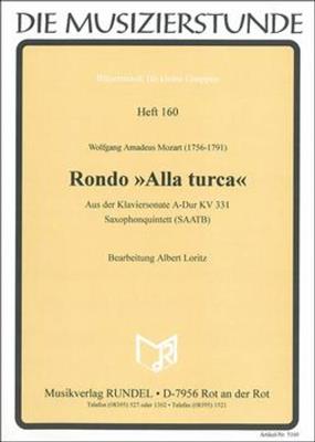 Wolfgang Amadeus Mozart: Rondo Alla Turca: (Arr. Albert Loritz): Saxophon Ensemble