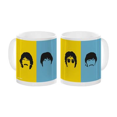 Beatles Blue And Yellow Mug
