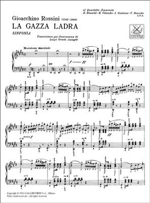 Gioachino Rossini: La Gazza Ladra: Sinfonia: Akkordeon Solo