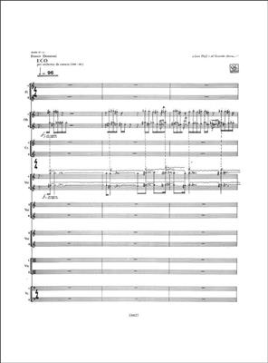 Franco Donatoni: Eco: Kammerorchester