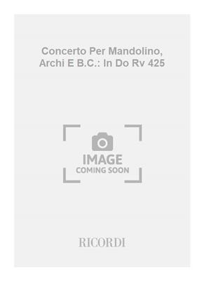 Antonio Vivaldi: Concerto Per Mandolino, Archi E B.C.: In Do Rv 425: Orchester