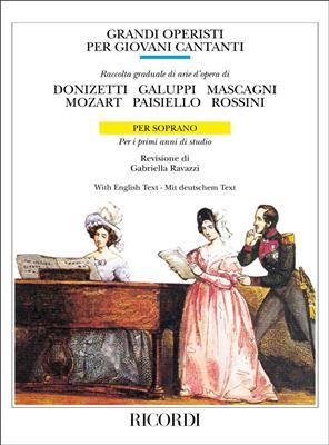 Grandi Operisti Per Giovani Cantanti: Gesang mit Klavier
