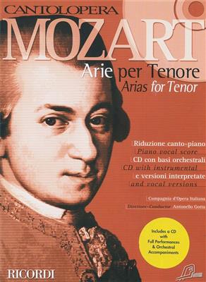 Wolfgang Amadeus Mozart: Cantolopera - Mozart Arias For Tenor: Gesang mit Klavier