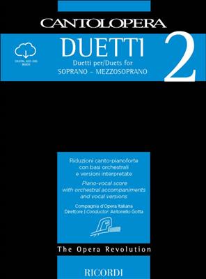 Cantolopera: Duetti Volume 2: Gesang mit Klavier