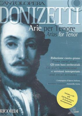 Gaetano Donizetti: Cantolopera: Donizetti Arie Per Tenore: Gesang mit Klavier