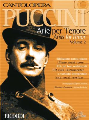 Giacomo Puccini: Cantolopera: Puccini Arie Per Tenore 2: Gesang mit Klavier