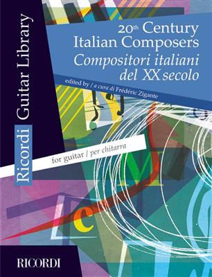 20th Century Italian Composers: Gitarre Solo